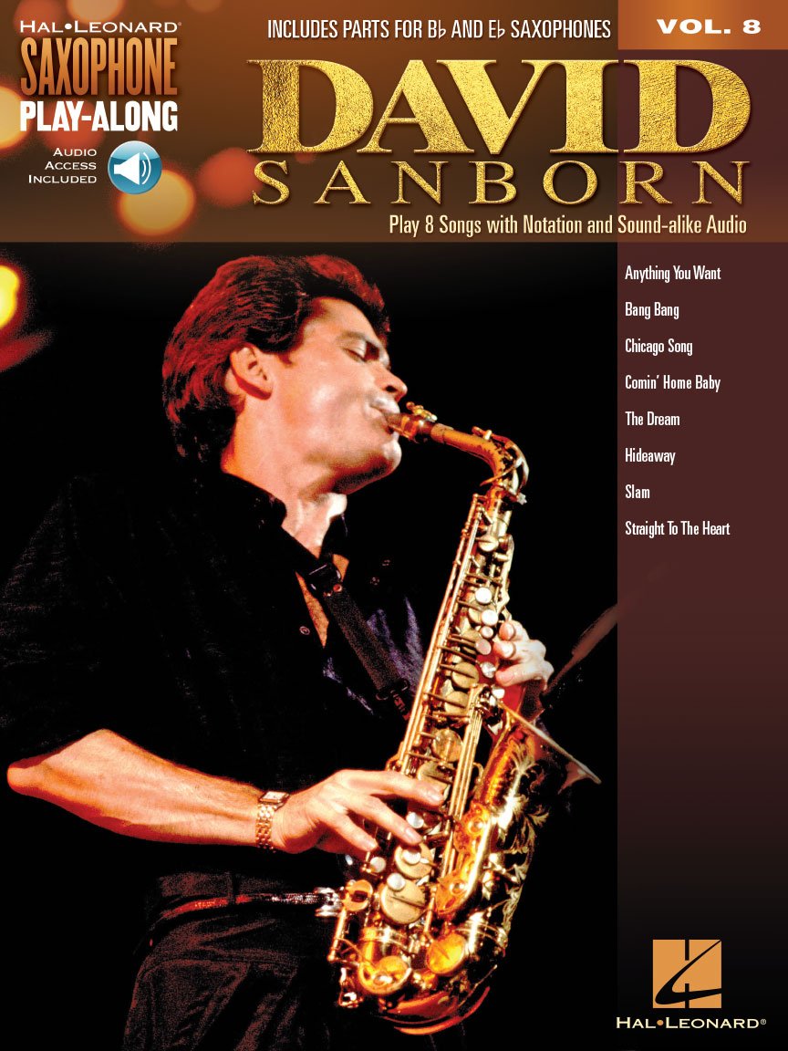David Sanborn Saxophone Play-Along Volume 8 Book/Online Audio Social Sciences