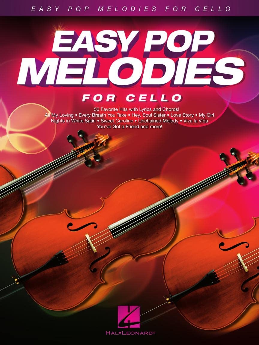 Easy Pop Melodies for Cello Sheet Music