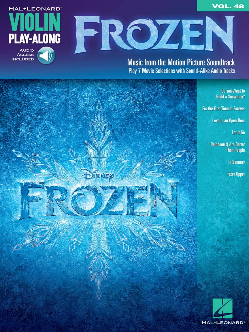 Frozen Violin Play-Along Volume 48 Book/Online Audio book