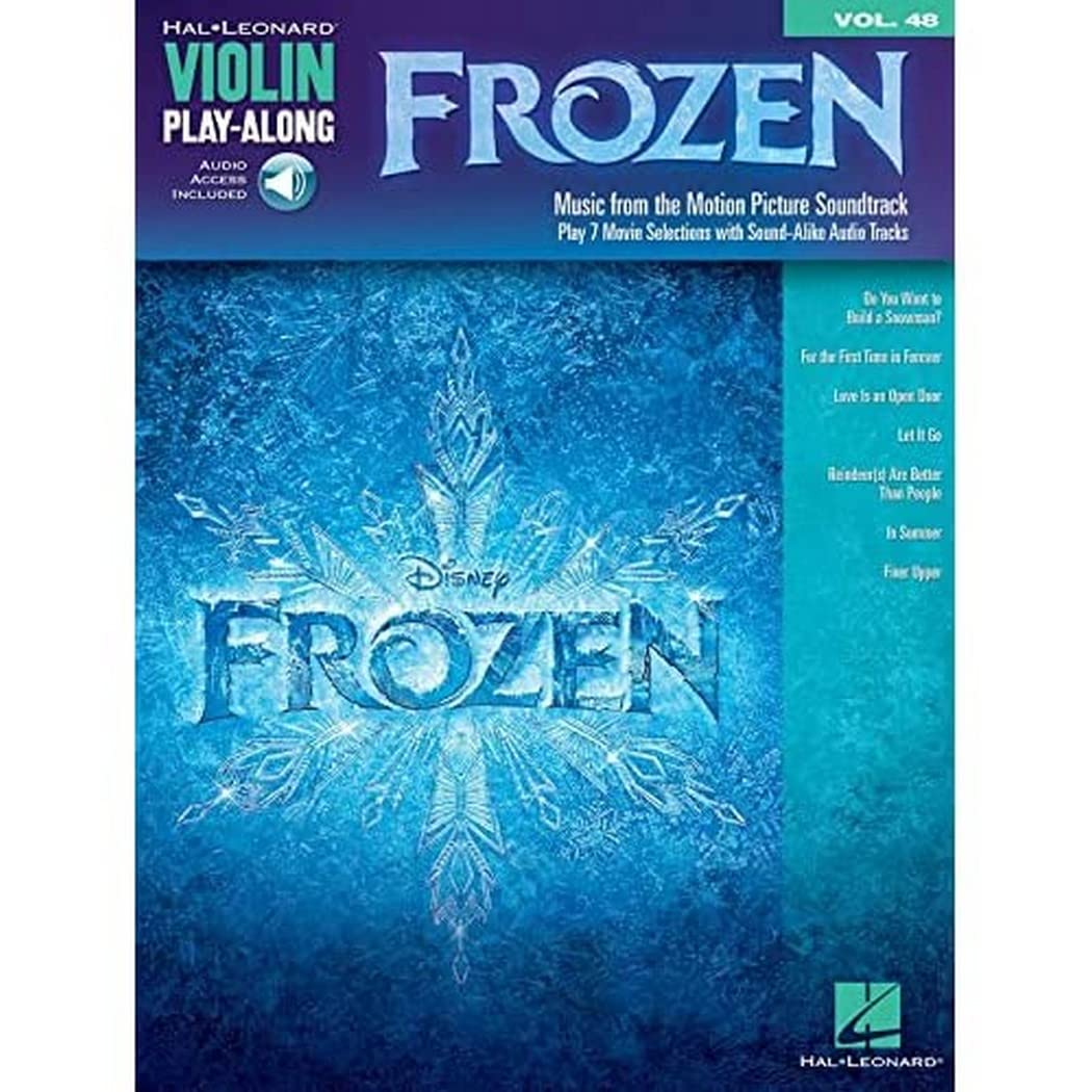 Frozen Violin Play-Along Volume 48 Book/Online Audio Social Sciences