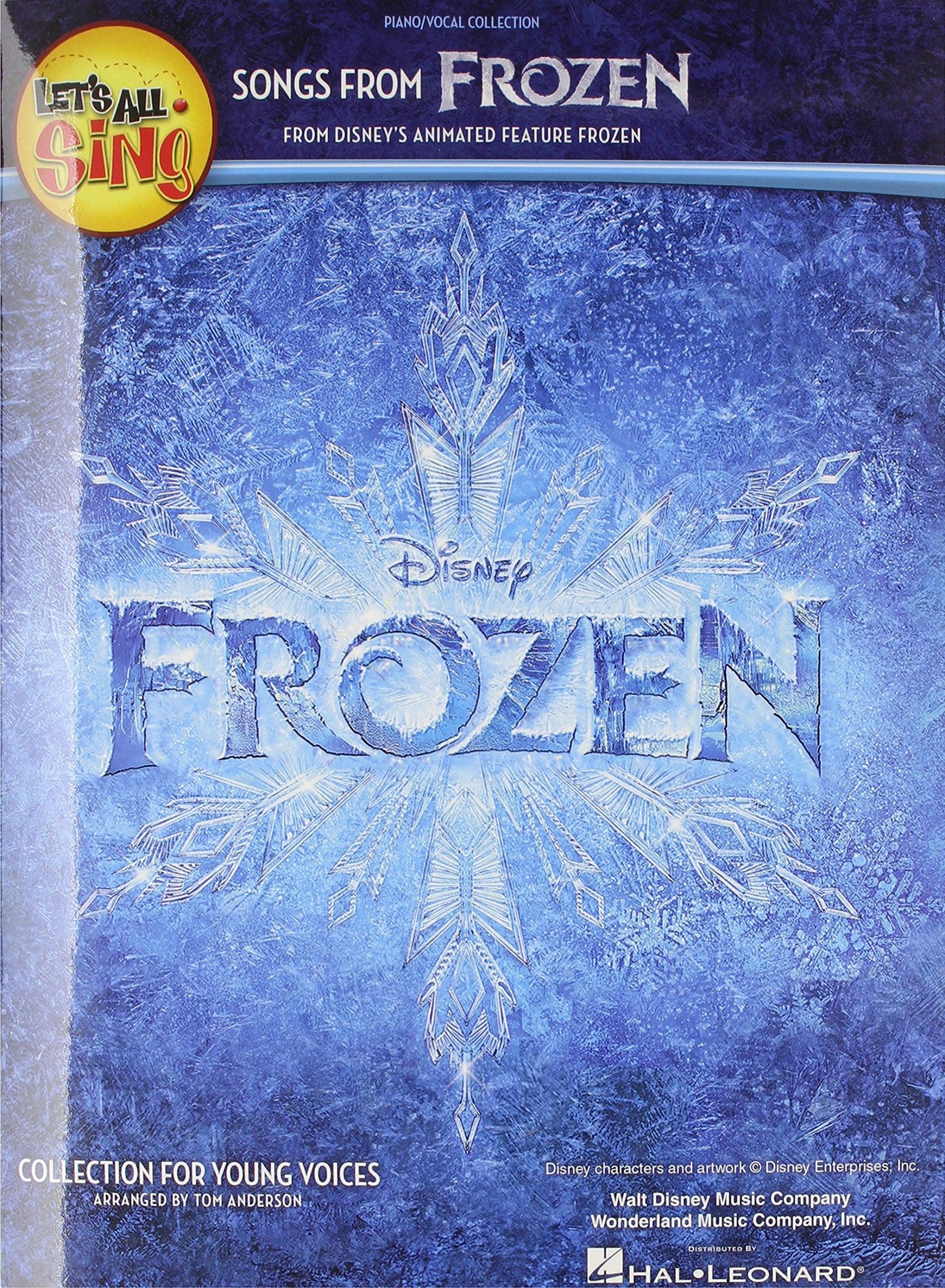 Let's All Sing Songs from Frozen: Collection for Young Voices book