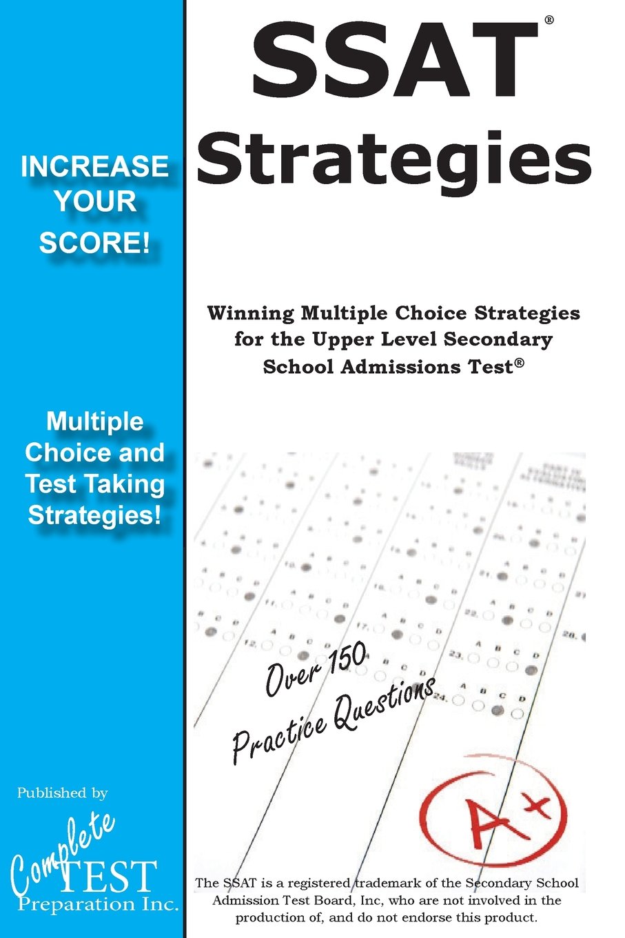 SSAT Strategies: Winning Strategies for the Upper Level Secondary School Admissions Test Study Guides