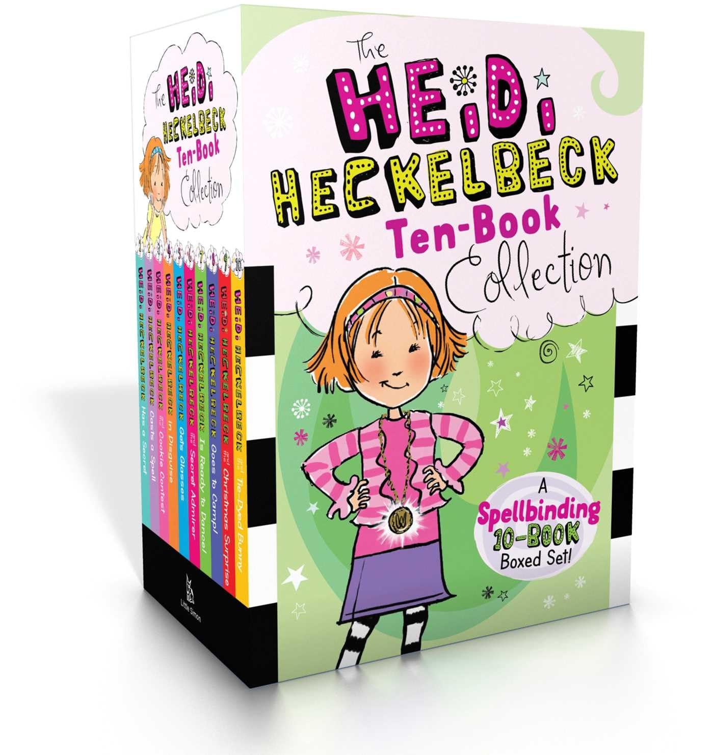The Heidi Heckelbeck Ten-Book Collection (Boxed Set): Heidi Heckelbeck Has a Secret; Casts a Spell; and the Cookie Contest; in Disguise; Gets Glasses; ... Christmas Surprise; and the Tie-Dyed Bunny Novels & Short Stories
