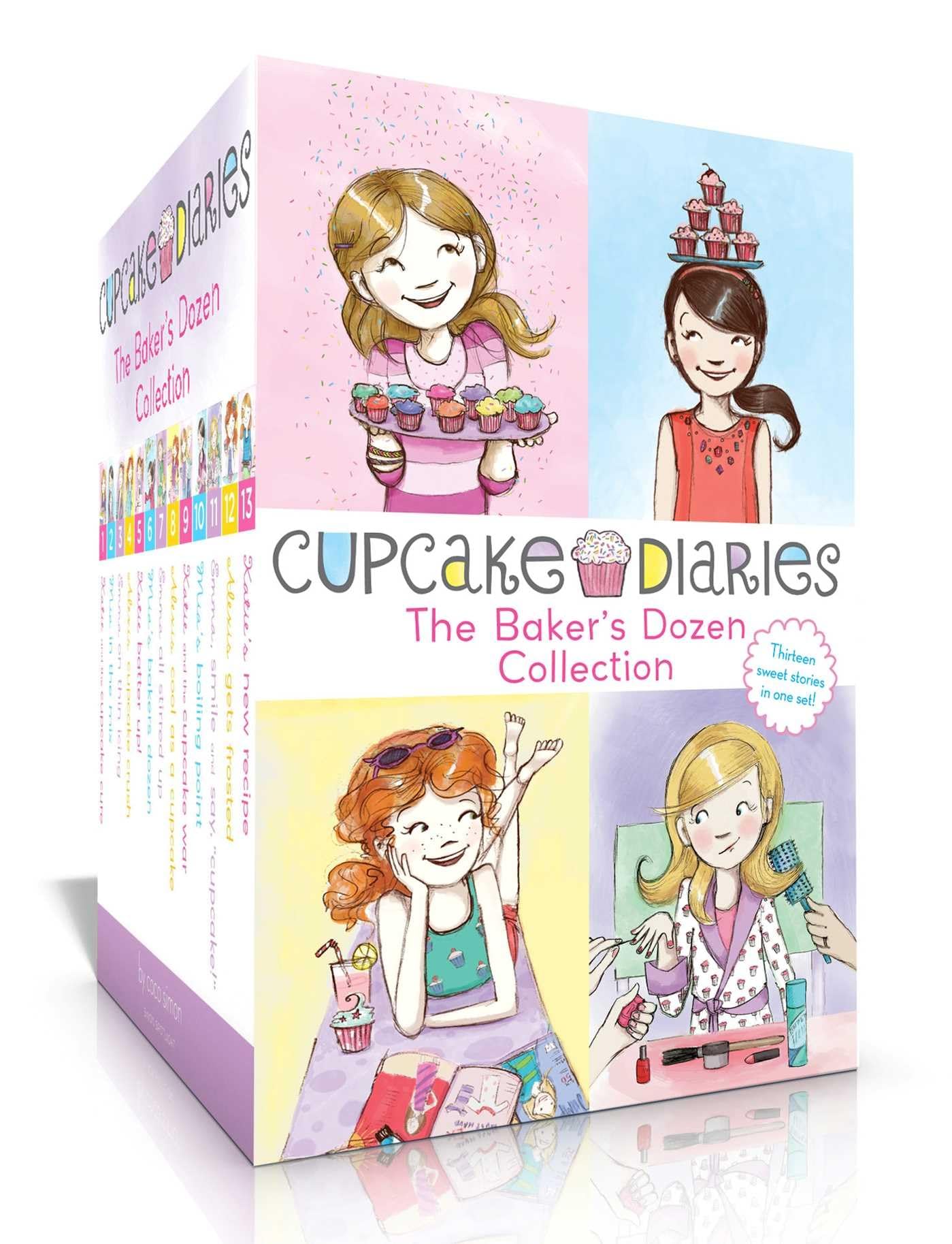 The Baker's Dozen Collection (Boxed Set): Katie and the Cupcake Cure; Mia in the Mix; Emma on Thin Icing; Alexis and the Perfect Recipe; Katie, Batter ... the Cupcake War; Mia's Boiling Point; etc. book