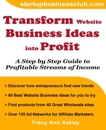 Transform Website Business Ideas into Profit: A Step by Step Guide to Profitable Streams of Income Business, Finance & Career