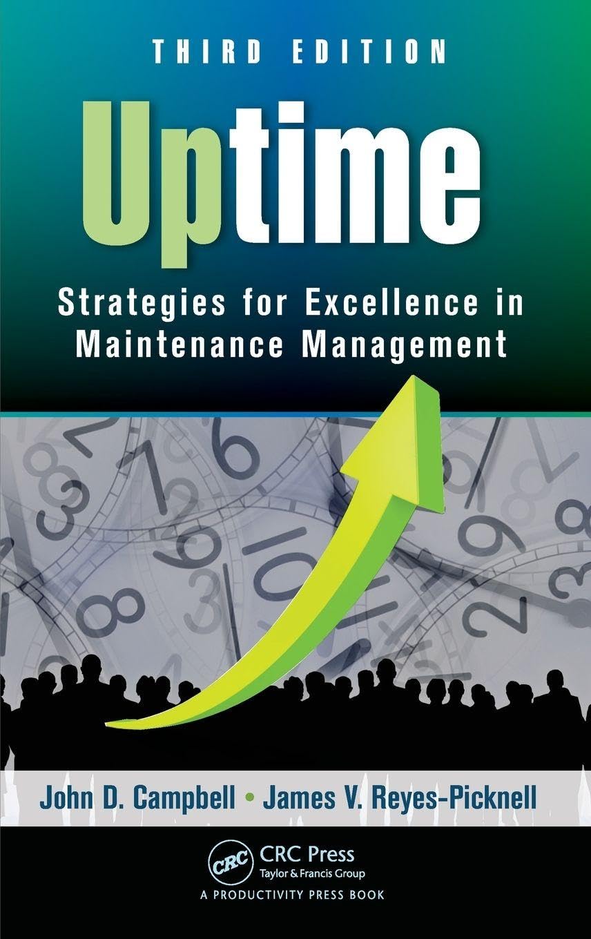 Uptime: Strategies for Excellence in Maintenance Management, Third Edition Law
