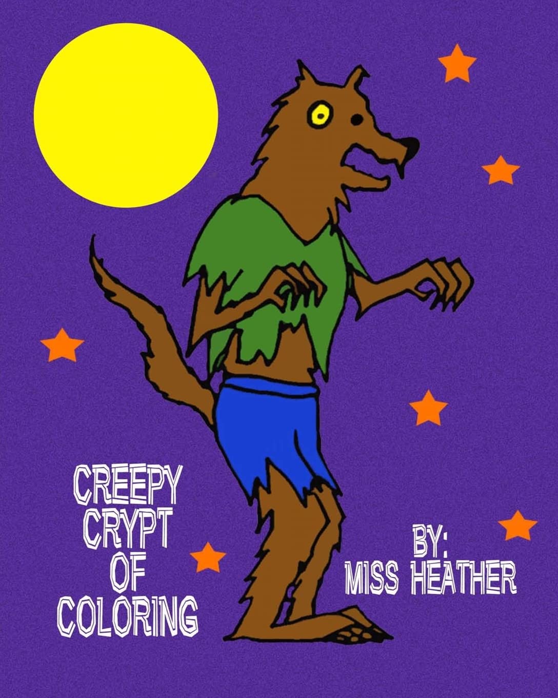 Creepy Crypt of Coloring Novels & Short Stories