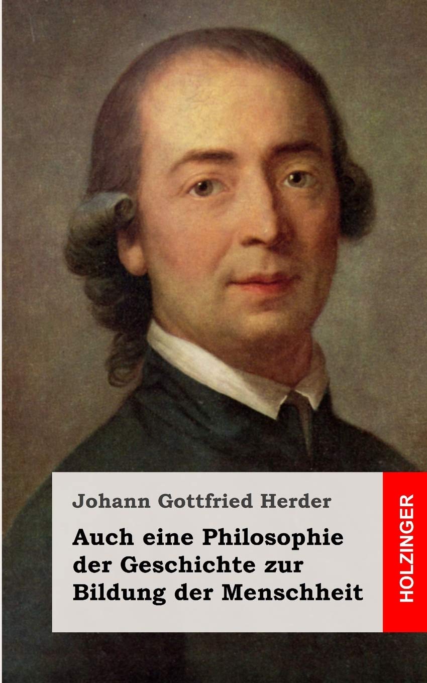 Auch eine Philosophie der Geschichte zur Bildung der Menschheit Contemporary literature