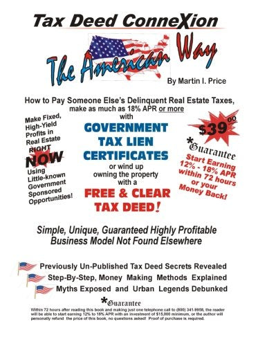 The Tax Deed Connexion: The American Way Books