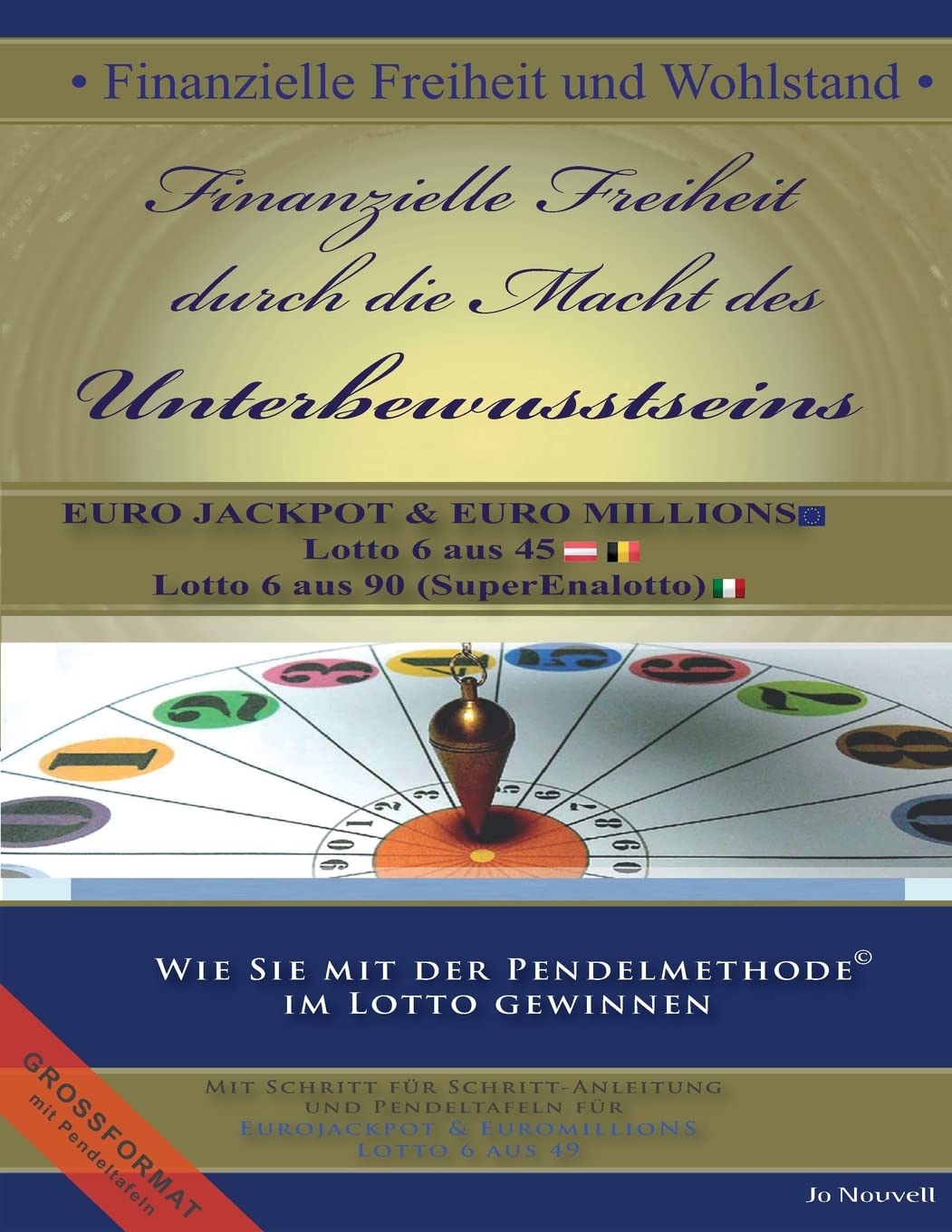 Finanzielle Freiheit durch die Macht des Unterbewusstseins: Wie Sie mit der Pendelmethode© im Lotto gewinnen -Lotto 6 aus 45-Eurojackpot & ... Euromillion- Lotto 6 aus 90 (SuperEnalotto)- Business, Finance & Career