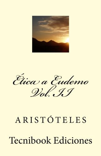 Etica a Eudemo Vol. II Contemporary literature