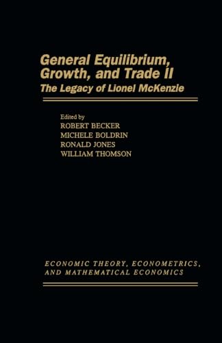 General Equilibrium, Growth, and Trade: The Legacy of Lionel McKenzie Business & Technology