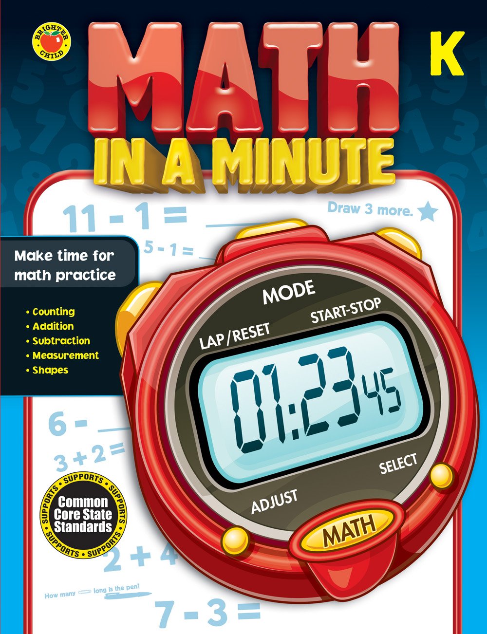Product Image: Math in a Minute, Grade K