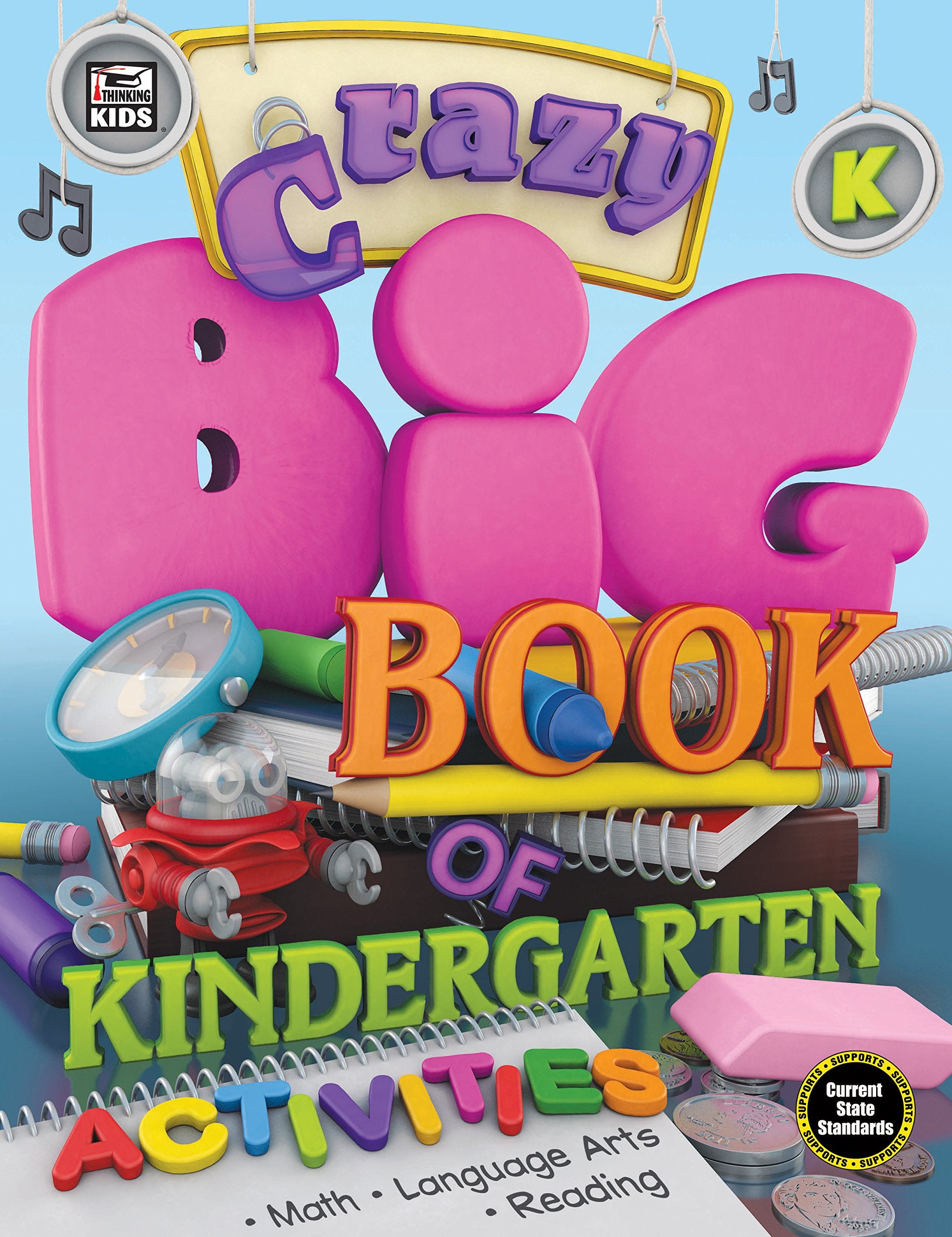 Crazy Big Book of Kindergarten Activities book