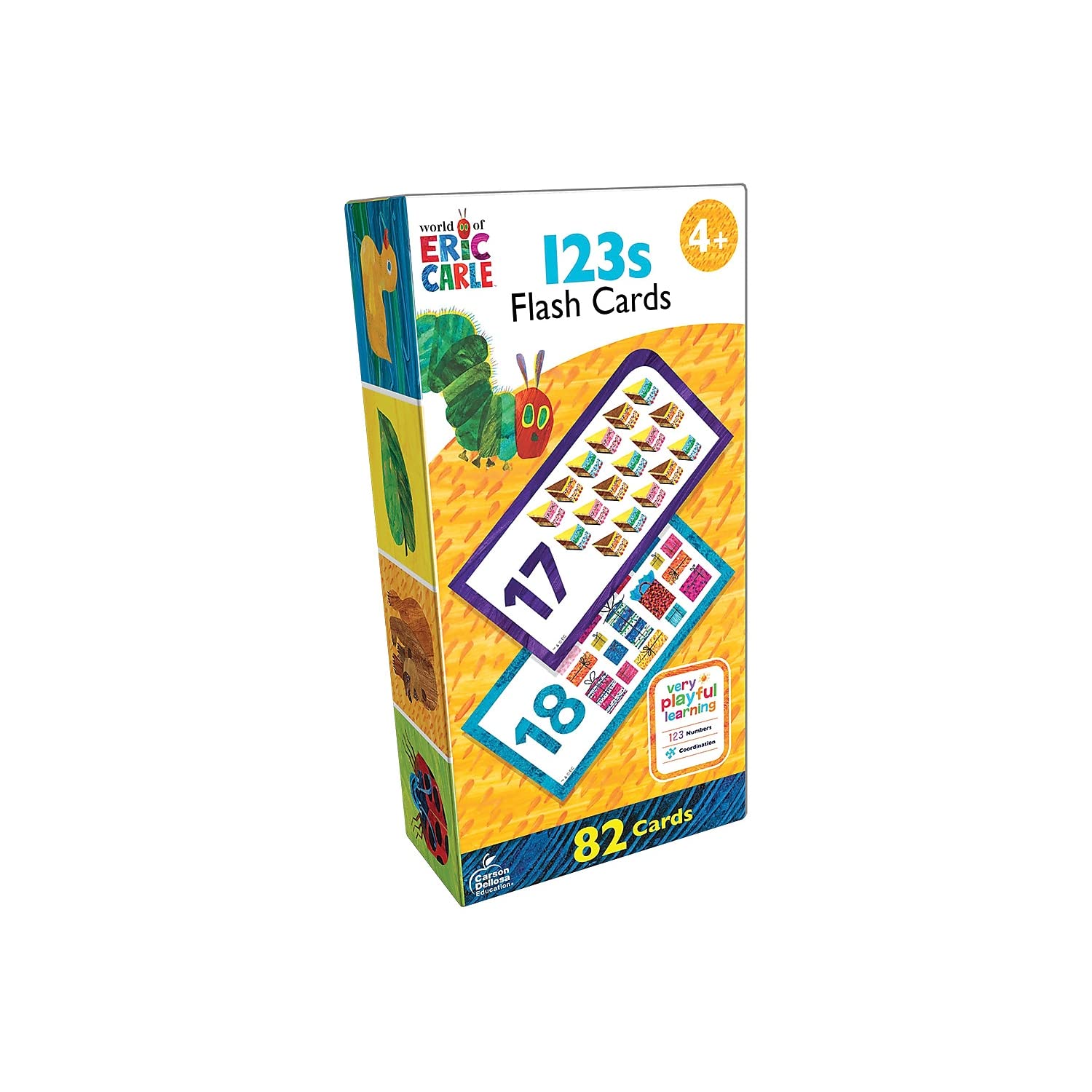 World of Eric Carle(tm) 123s Flash Cards: 4+ General education