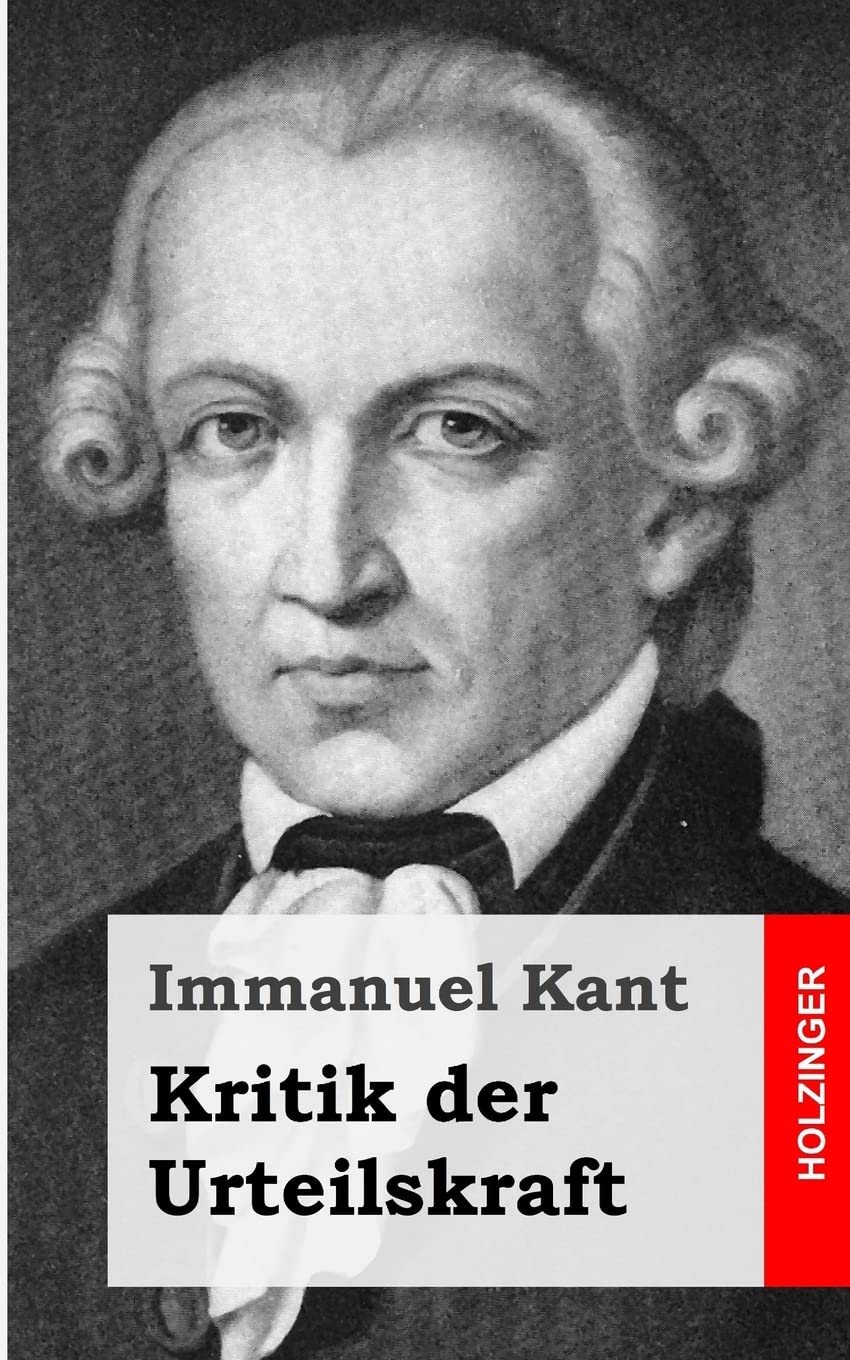 Kritik der Urteilskraft Philosophy Books