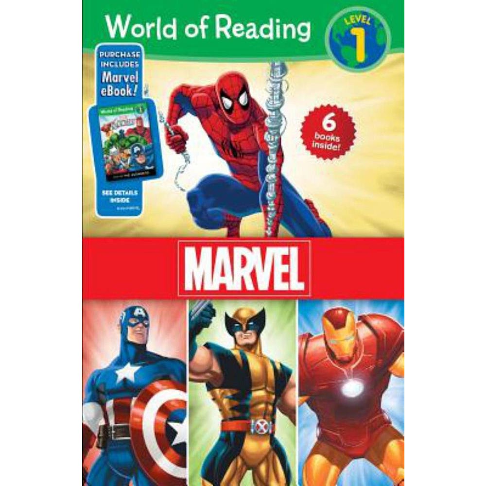 World of Reading Marvel Boxed Set: Level 1 | Purchase Includes Marvel eBook! (World of Reading, 1, Band 1) Novels & Short Stories