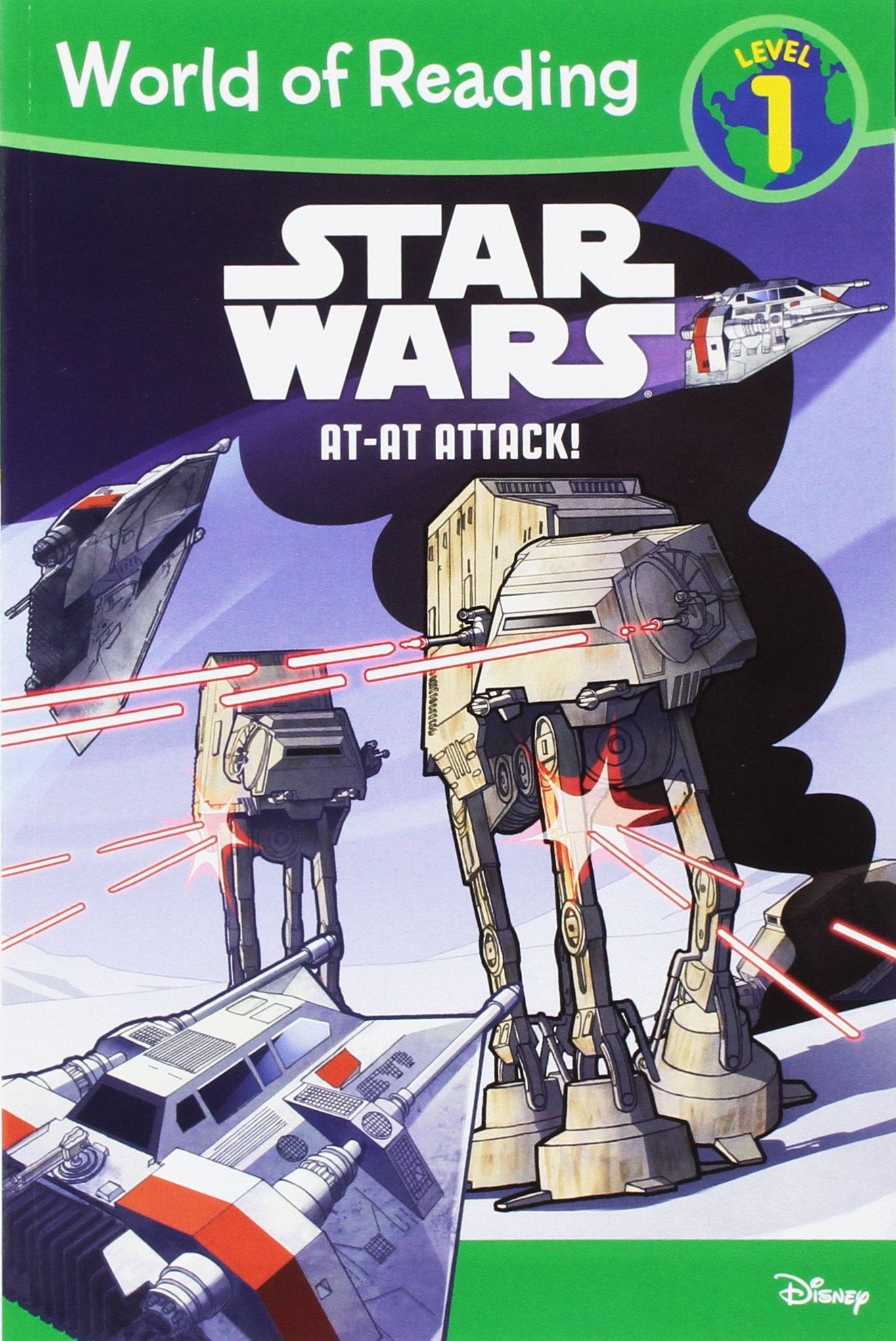 World of Reading Star Wars AT-AT Attack! (Level 1) Novels & Short Stories