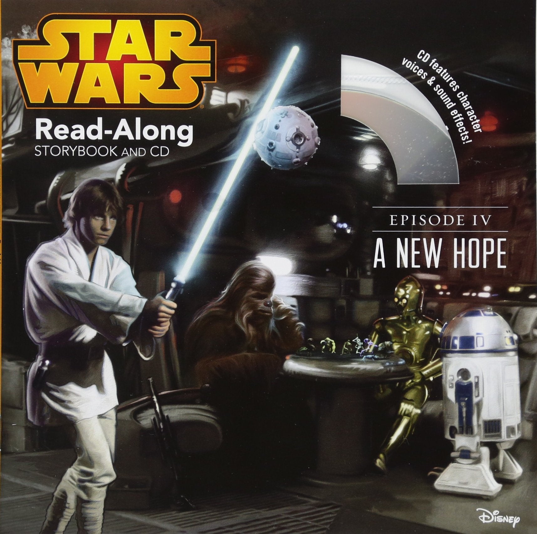 Star Wars: A New Hope Read-Along Storybook and CD Novels & Short Stories