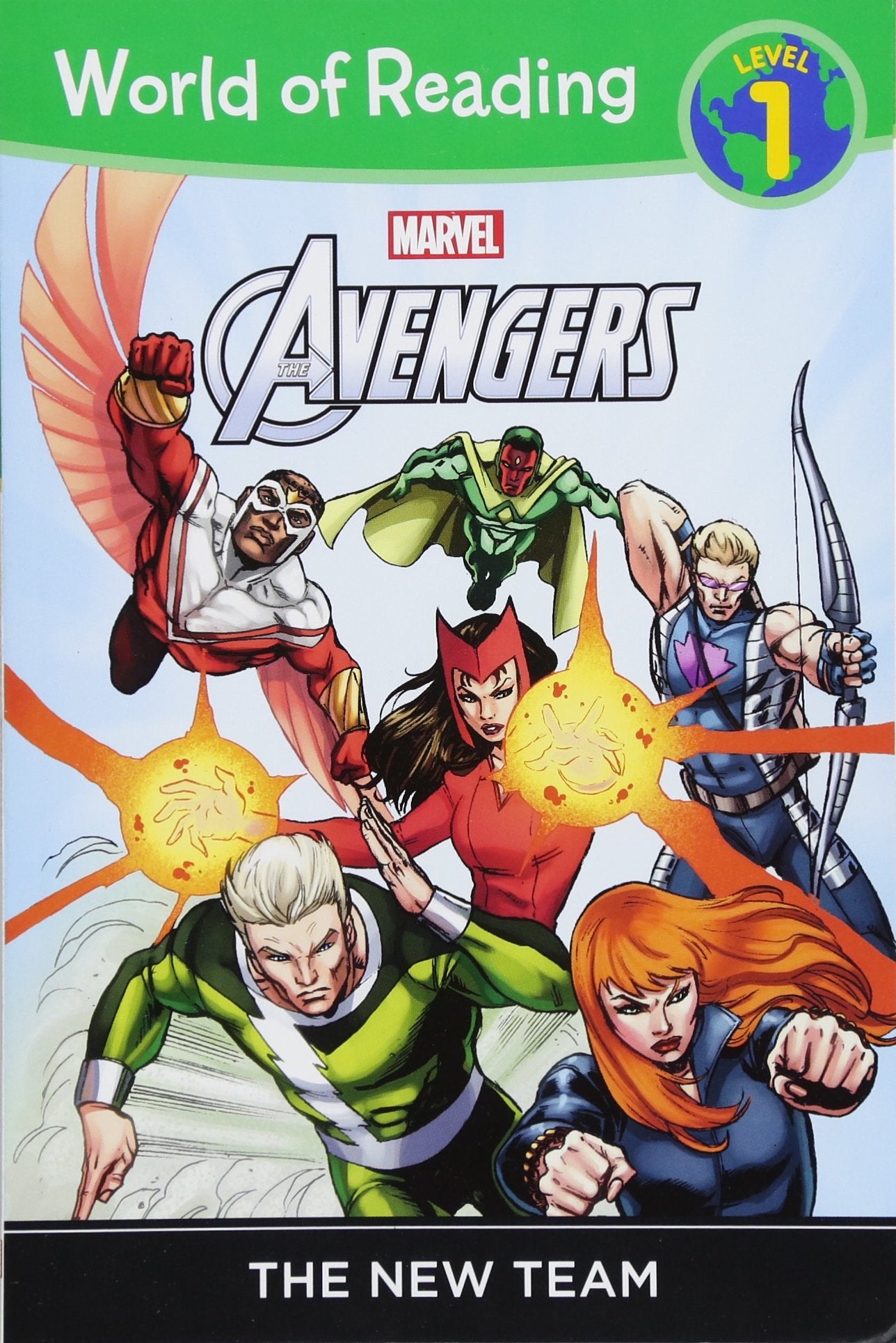 World of Reading: Avengers The New Team: Level 1 Manga