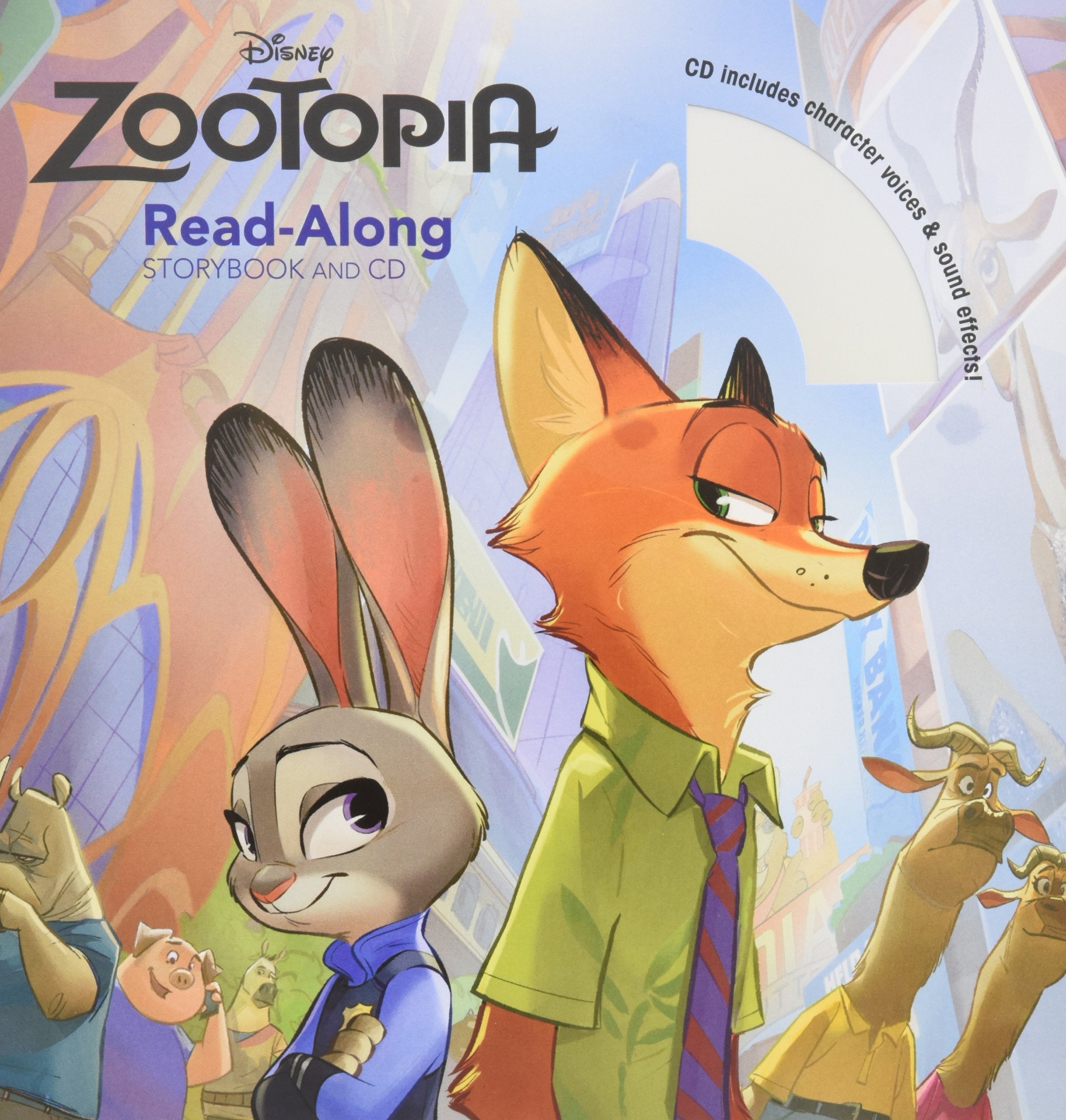 Zootopia Read-Along Storybook & CD (Read-Along Storybook and CD) Non-fiction