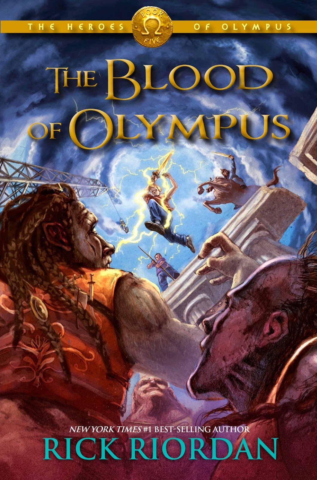Heroes of Olympus, The, Book Five The Blood of Olympus (International Edition) (The Heroes of Olympus) Fairy Tales & Legends