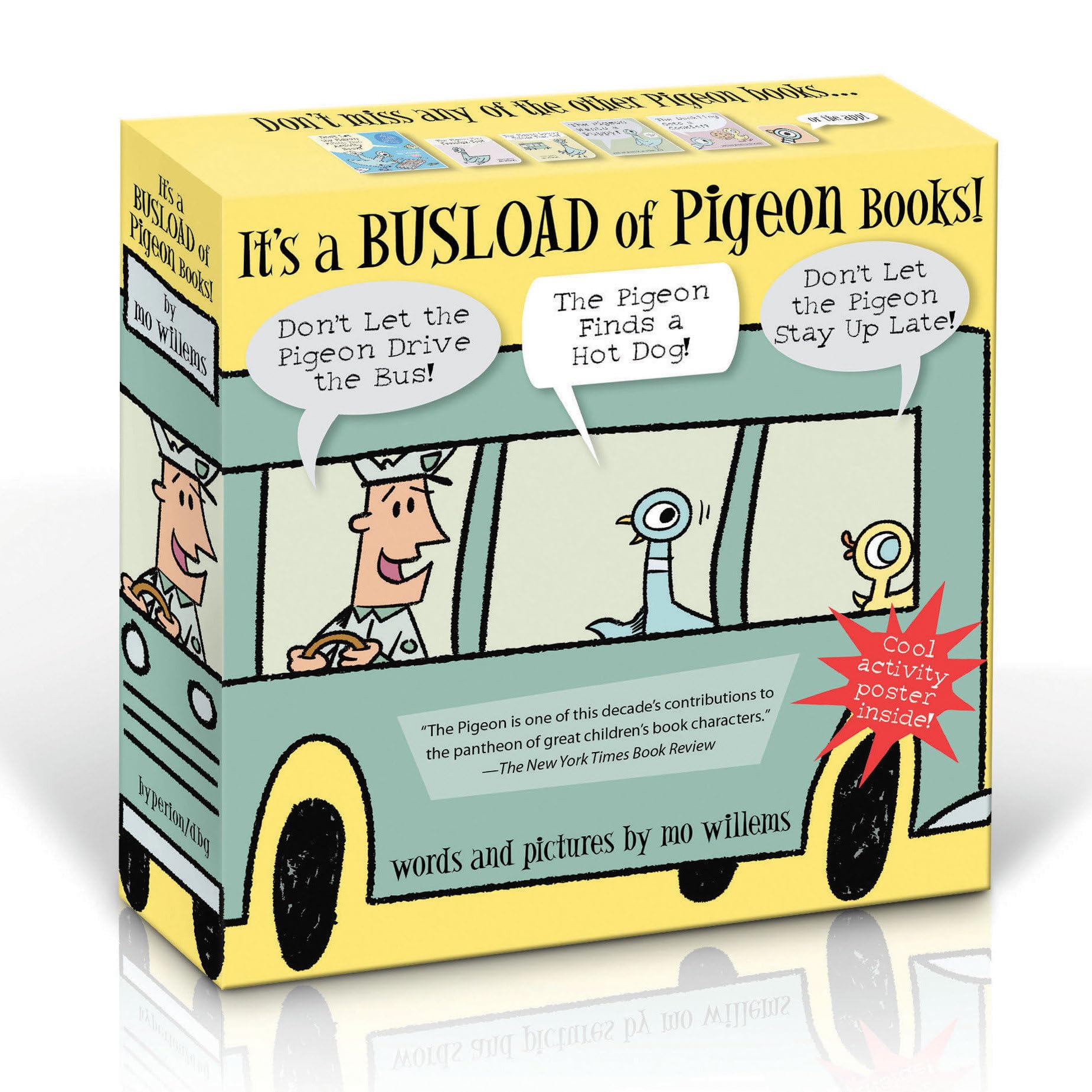 A BUSLOAD OF PIGEON BOOKS: Great for holiday gifting! Parents & Children