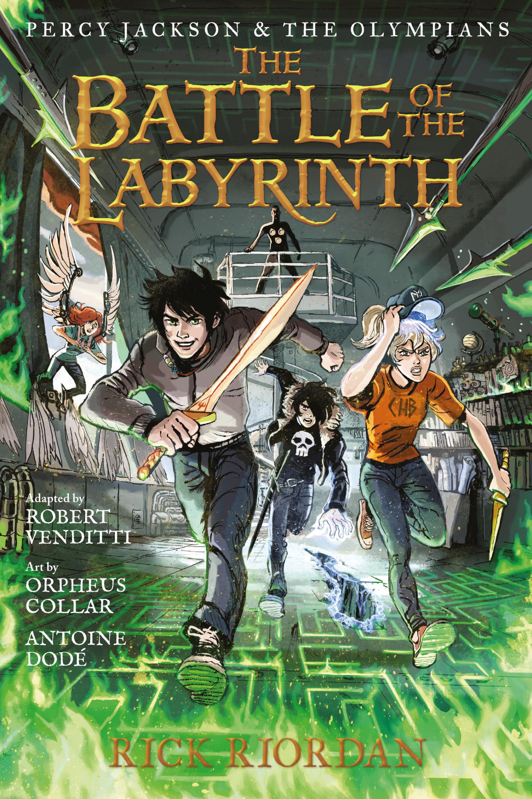 Percy Jackson and the Olympians The Battle of the Labyrinth: The Graphic Novel (Percy Jackson and the Olympians) (Percy Jackson & the Olympians, 4, Band 4) Manga