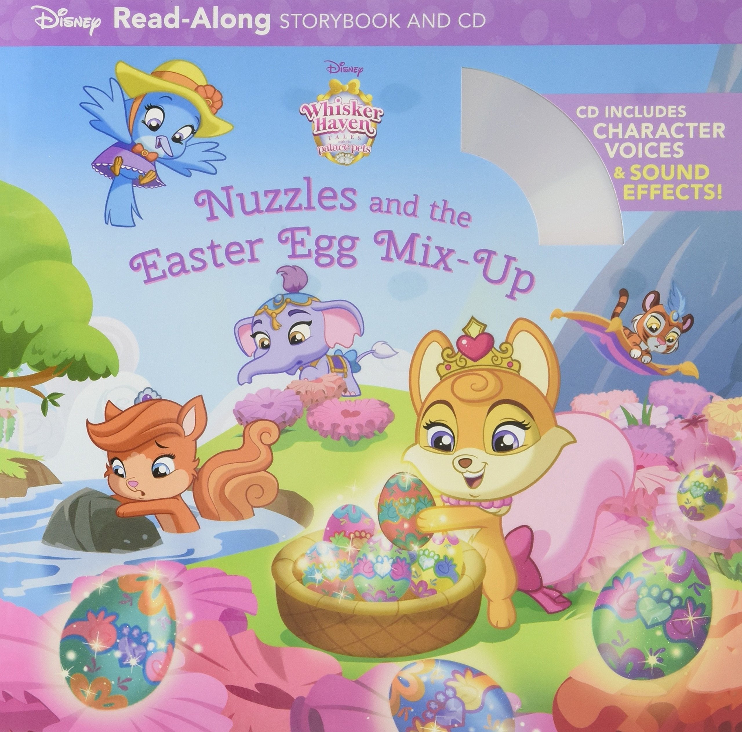 Whisker Haven Tales with the Palace Pets: Nuzzles and the Easter Egg Mix-Up: Read-Along Storybook and CD book