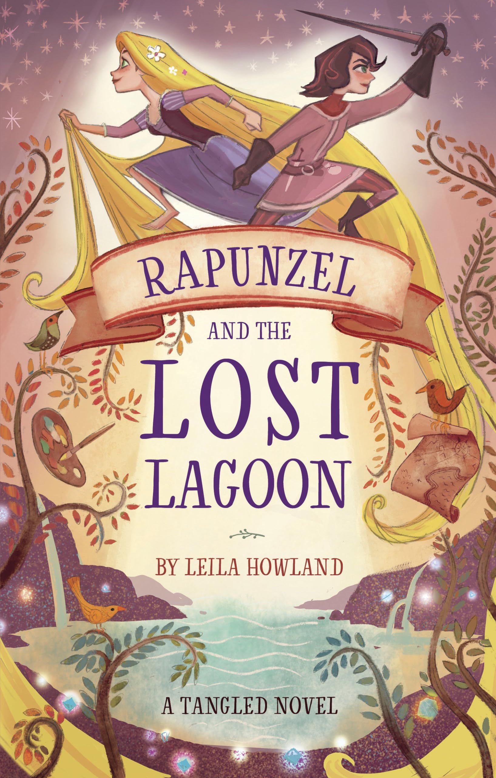 Rapunzel and the Lost Lagoon: A Tangled Novel Fairy Tales & Legends