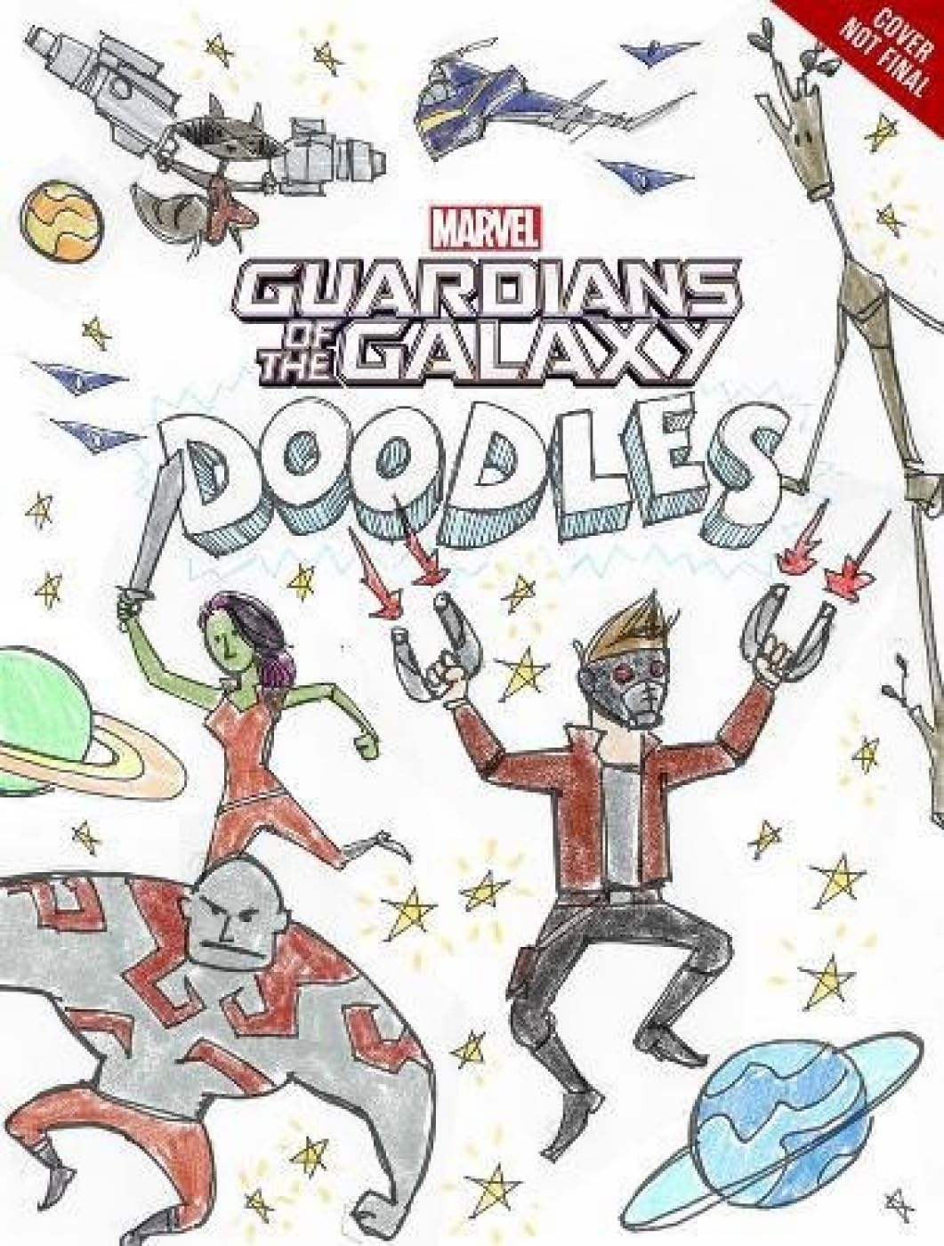 Guardians of the Galaxy Doodles Manga