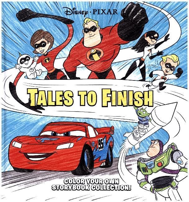 Disney*Pixar Storybook Collection: Tales to Finish: Color Your Own Storybook Collection! Non-fiction