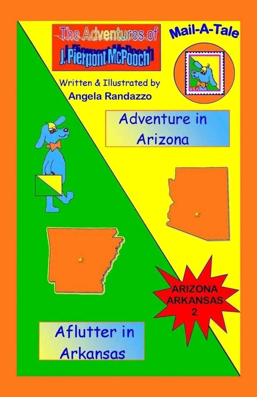 Arizona/Arkansas: Adventure in Arizona/Aflutter in Arkansas (McPooch Mail-A-Tale, Band 2) Action & Adventure