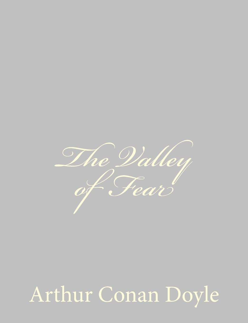 The Valley of Fear Historical Fiction