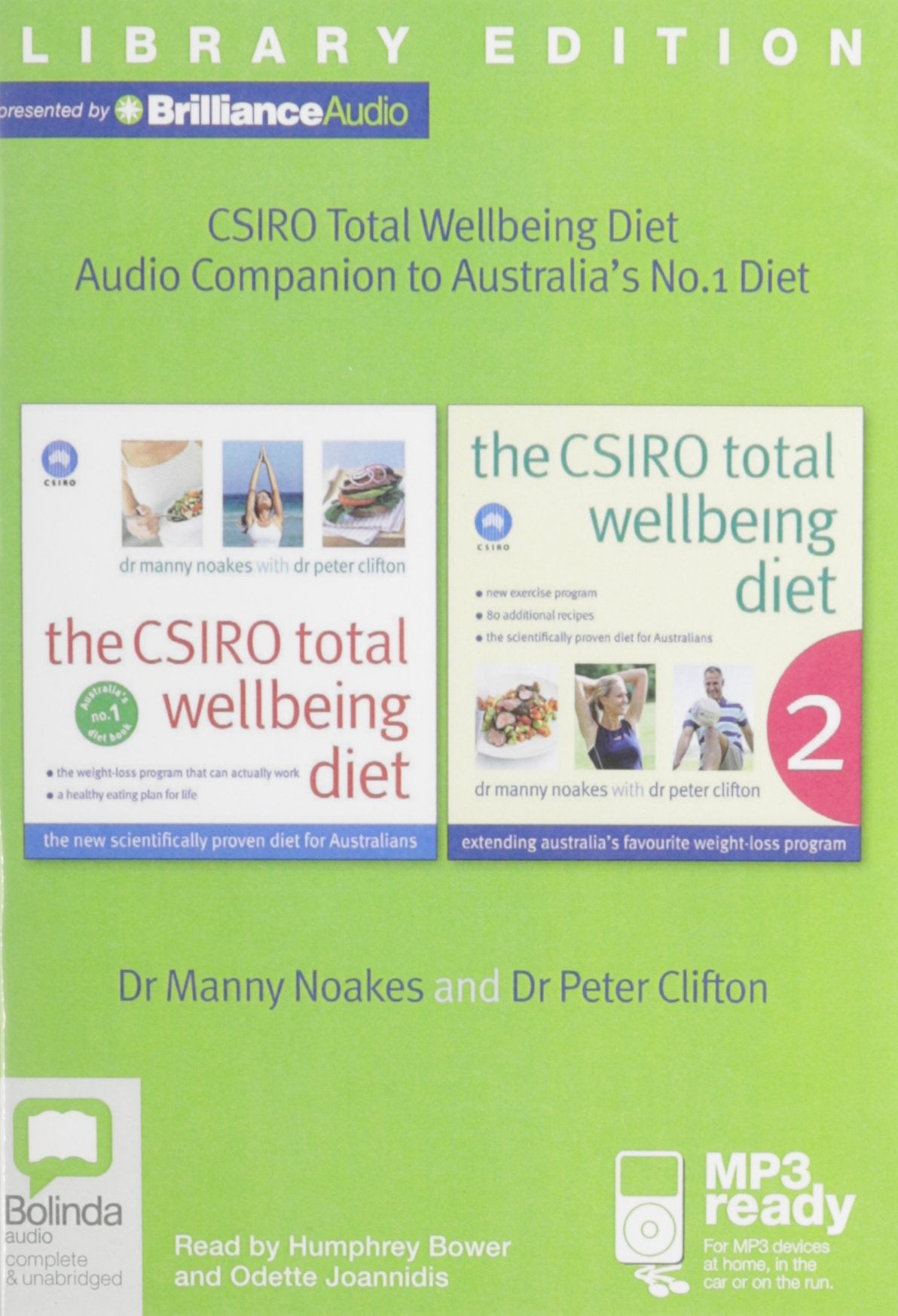 The Csiro Total Wellbeing Diet: Audio Companion to Australia's #1 Diet Book, Library Edition Health, Nutrition & Fitness