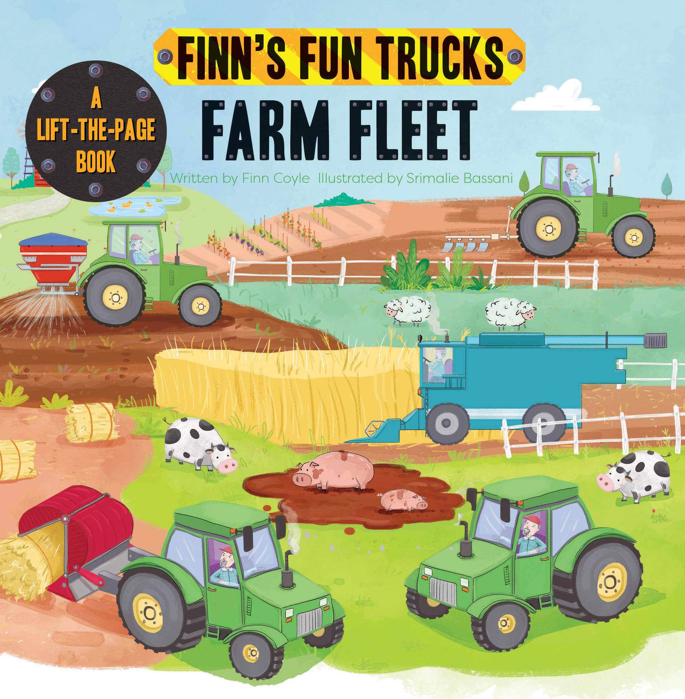 Farm Fleet: A Lift-The-Page Truck Book (Finn's Fun Trucks) Non-fiction