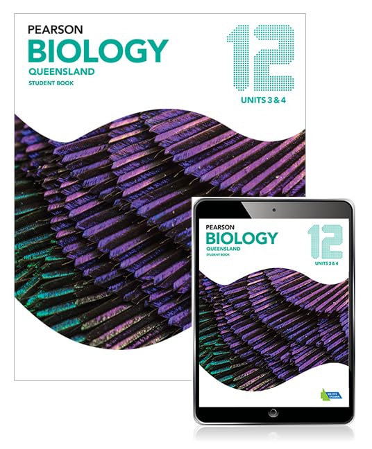 Pearson Biology Queensland 12 Student Book with eBook Books