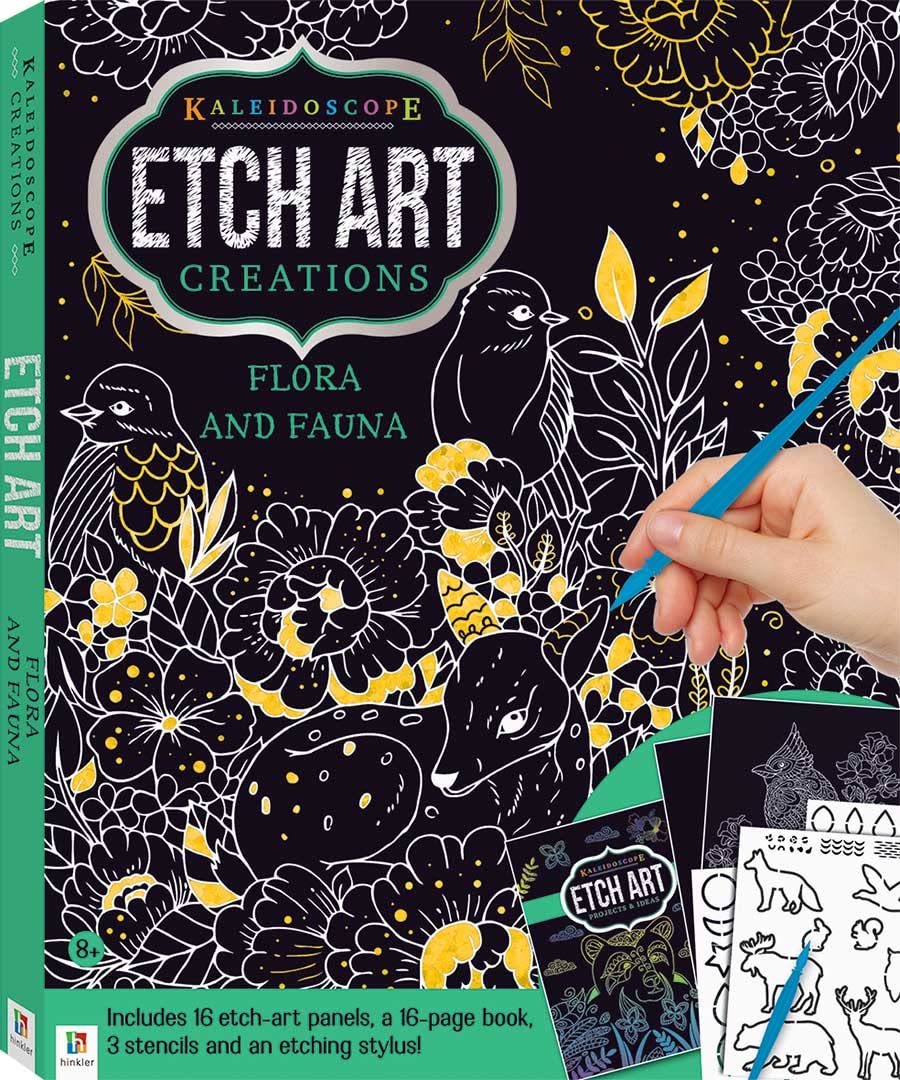 Etch Art Creations Kit: Flora and Fauna Film, Art & Culture