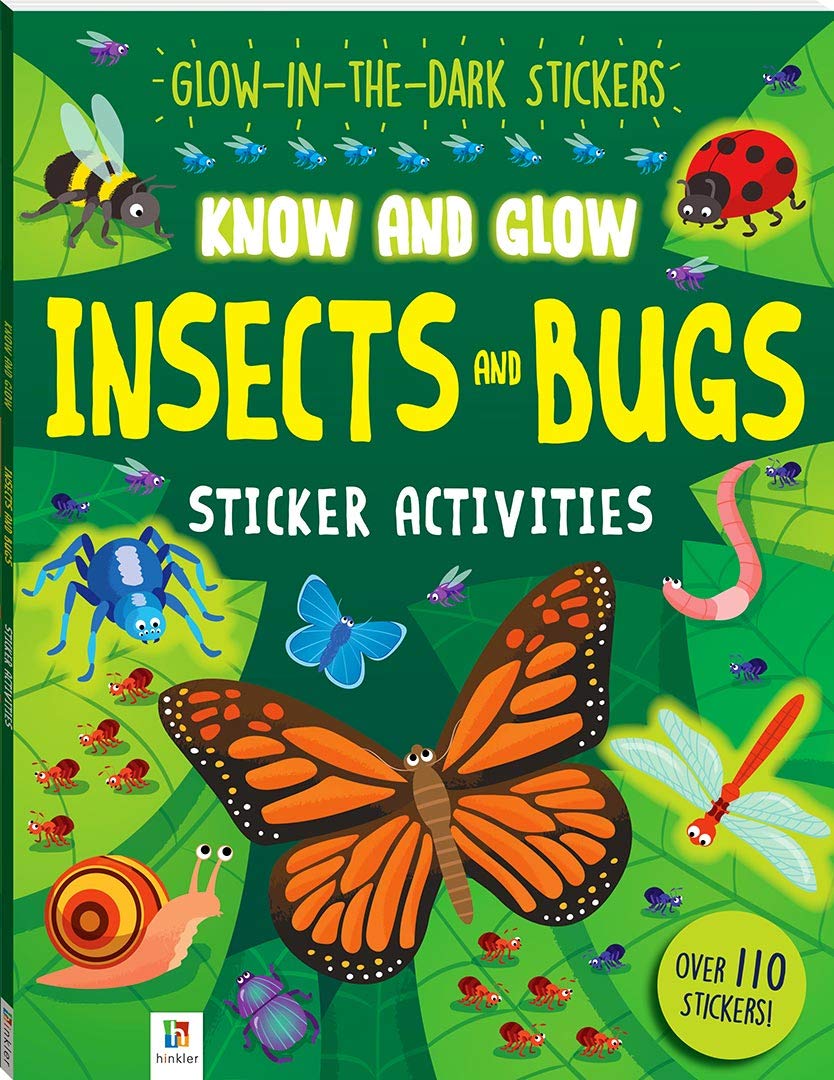 Know and Glow: Insects and Bugs Sticker Activities: 1 Tiptoi & Games
