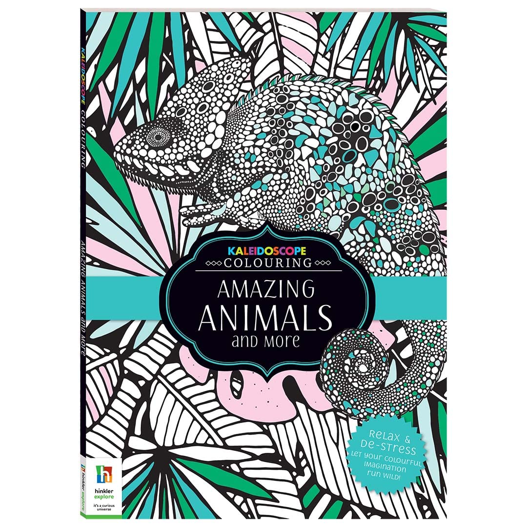 Kaleidoscope Colouring: Amazing Animals and More Tiptoi & Games