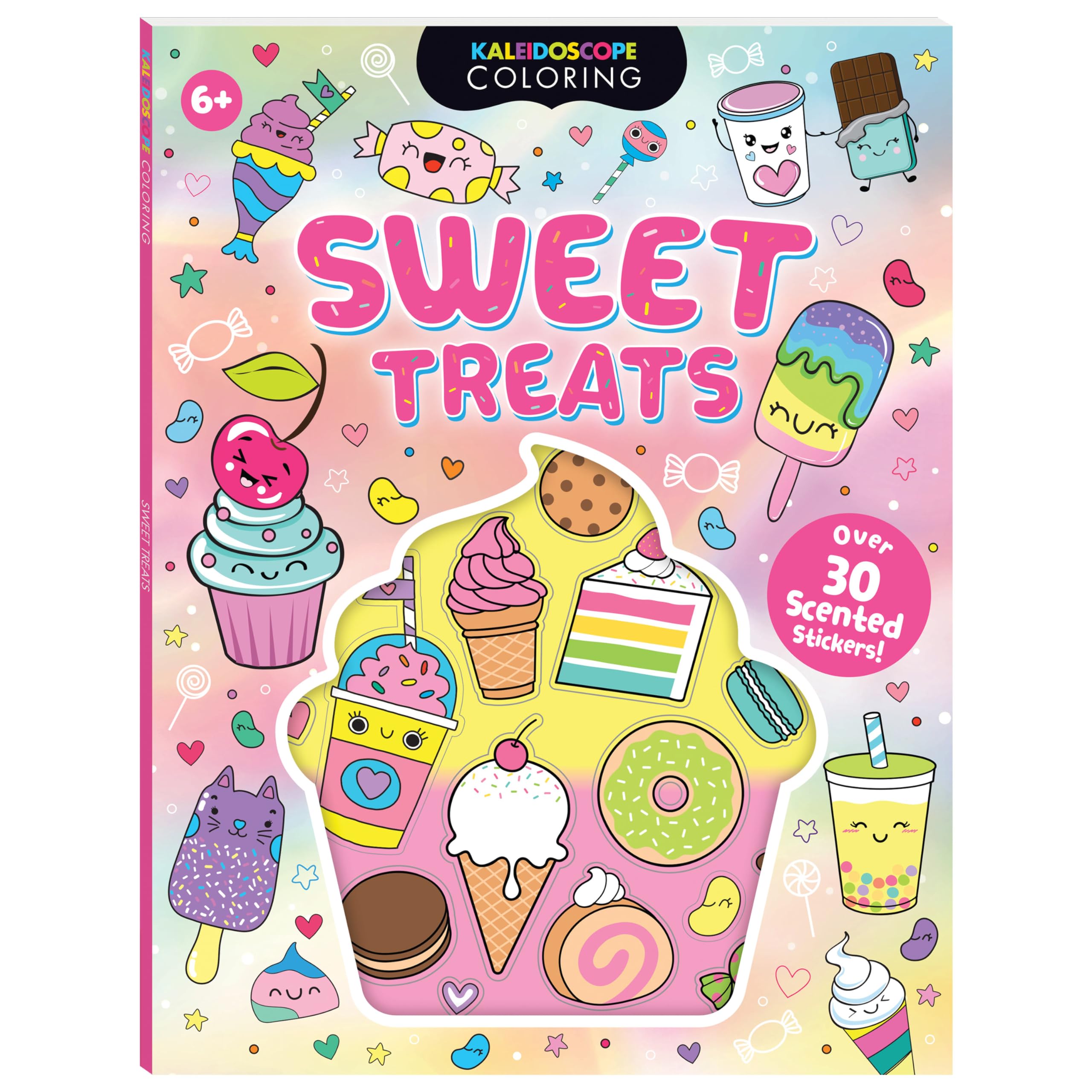 Kaleidoscope Coloring Scented Stickers Sweet Treats Tiptoi & Games