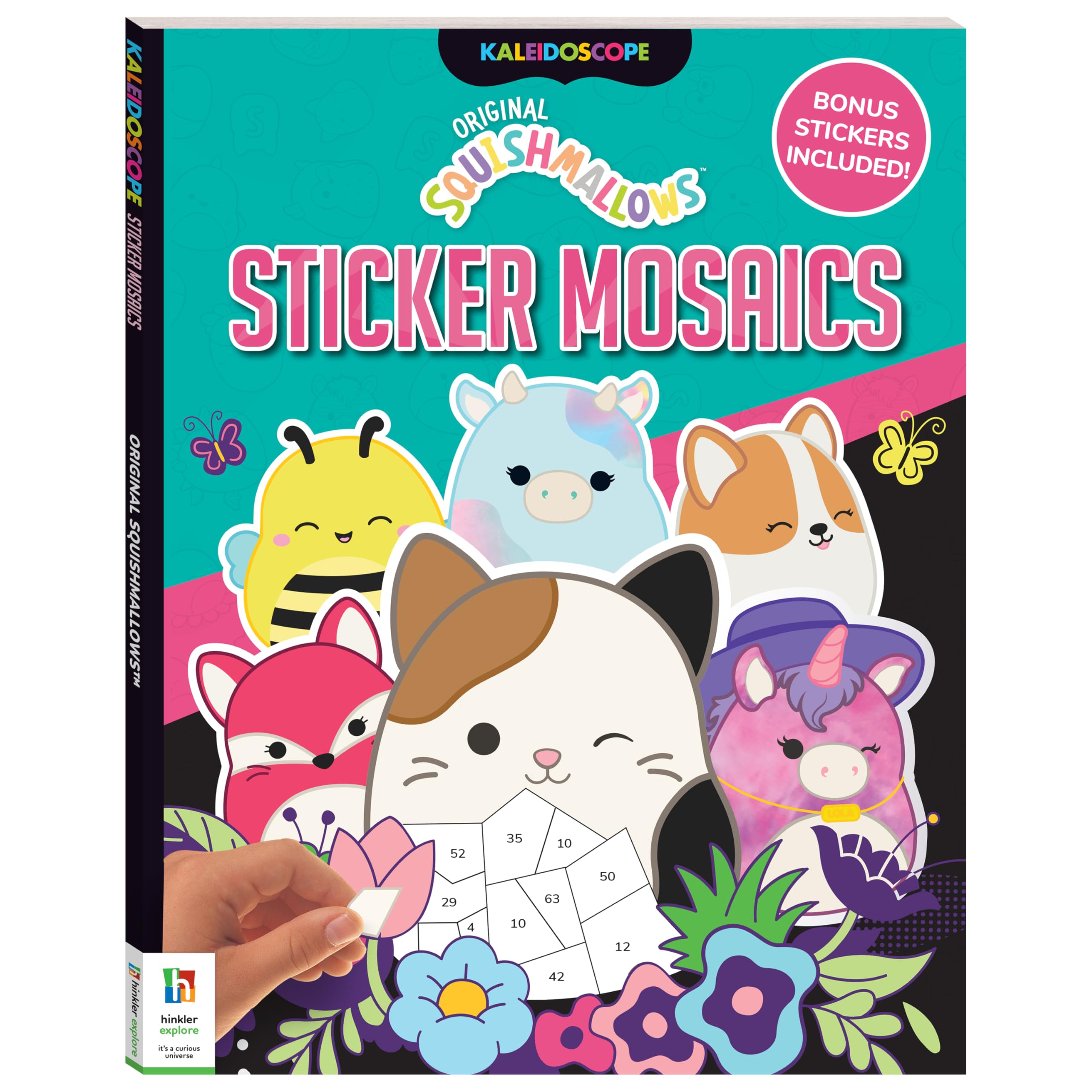 Kaleidoscope Sticker Mosaics Squishmallows Non-fiction