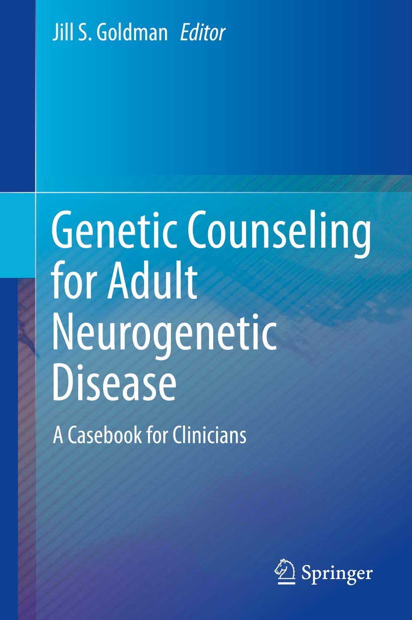 Genetic Counseling for Adult Neurogenetic Disease book