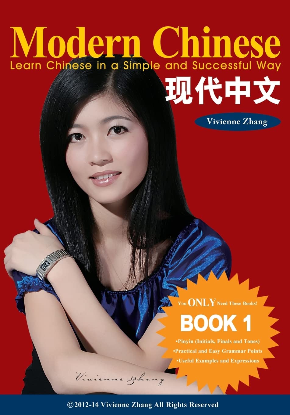 Modern Chinese (BOOK 1) - Learn Chinese in a Simple and Successful Way - Series BOOK 1, 2, 3, 4 Foreign Languages ​​& Dictionaries