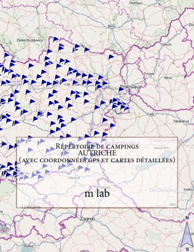 Répertoire de campings AUTRICHE (avec coordonnées gps et cartes détaillées) book
