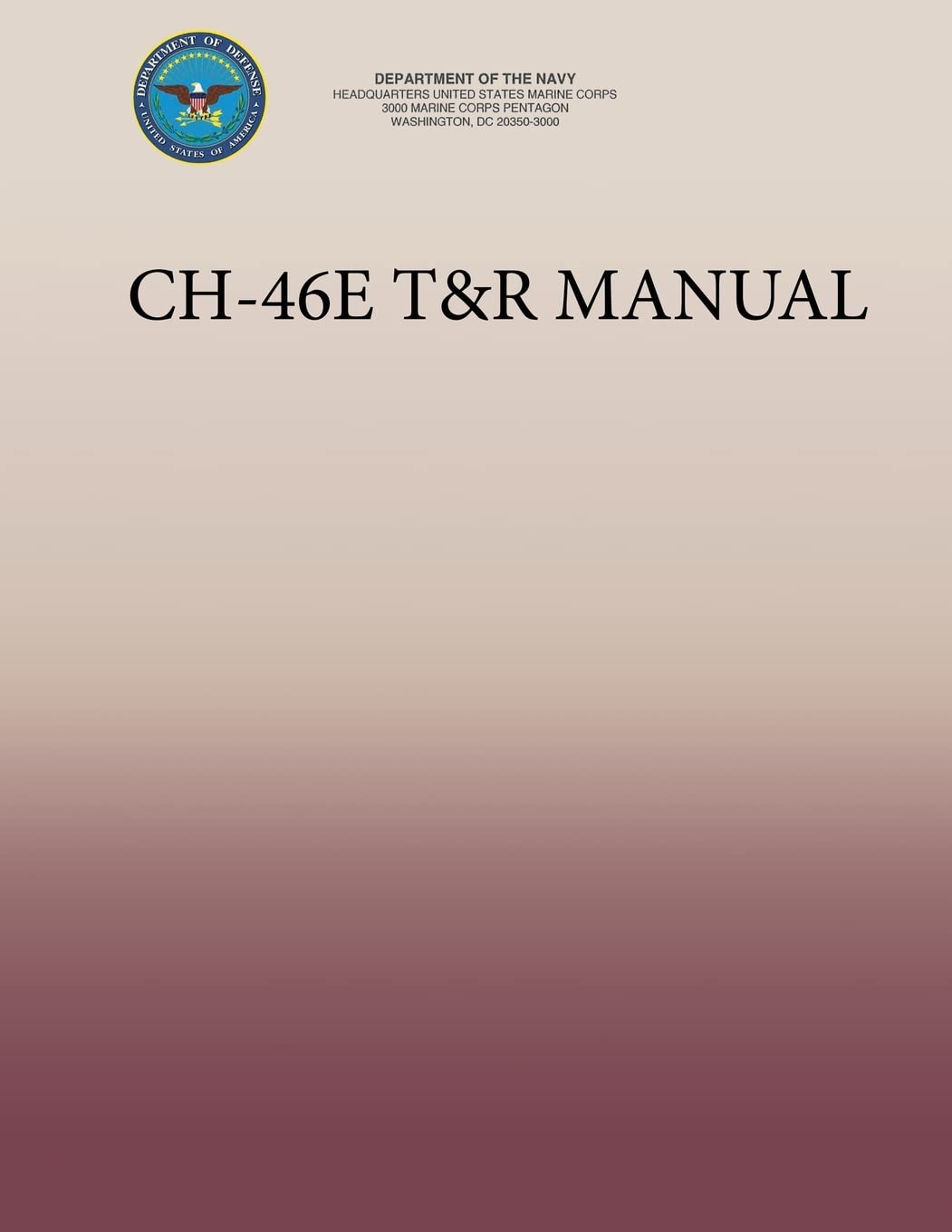 CH-46E T&R Manual Reference Books