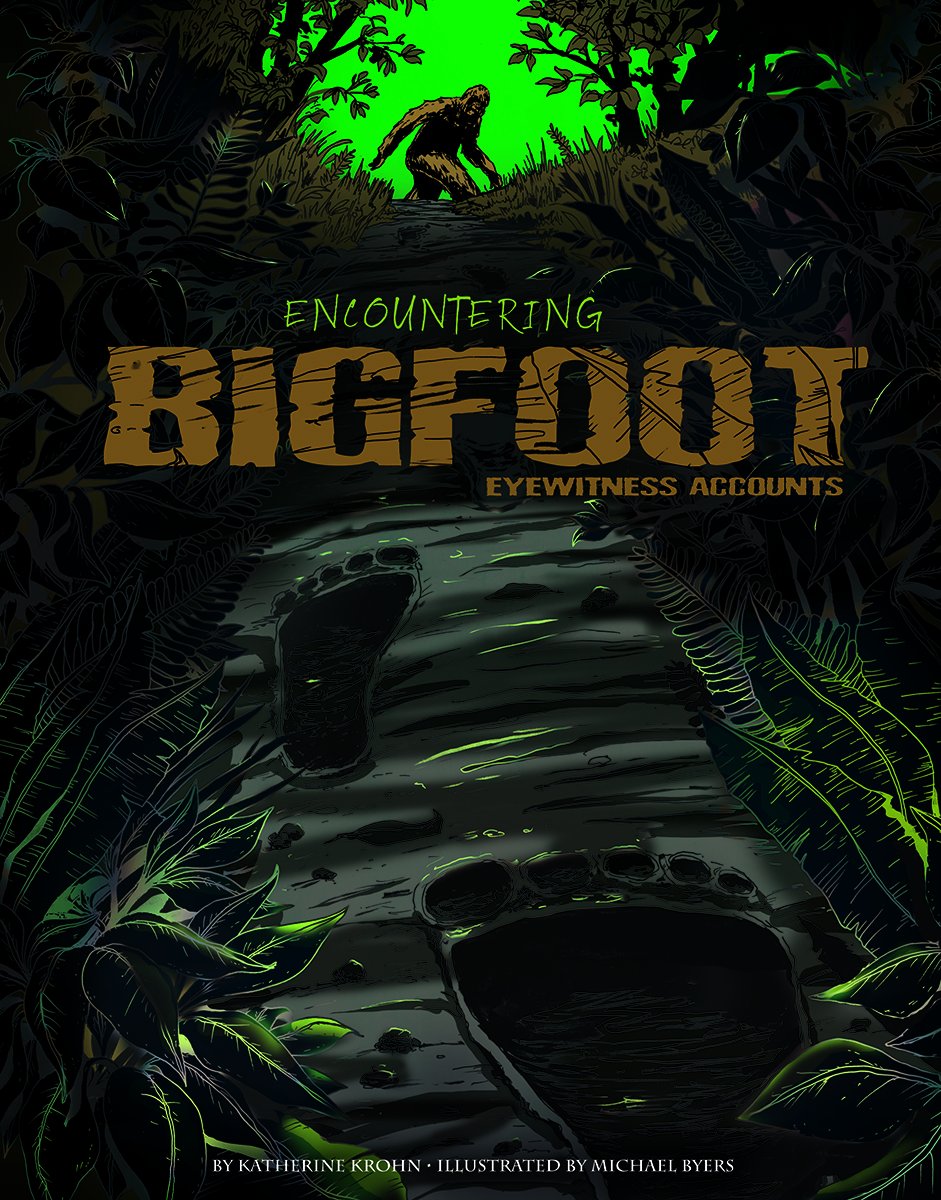 Encountering Bigfoot: Eyewitness Accounts (Graphic Library) Manga