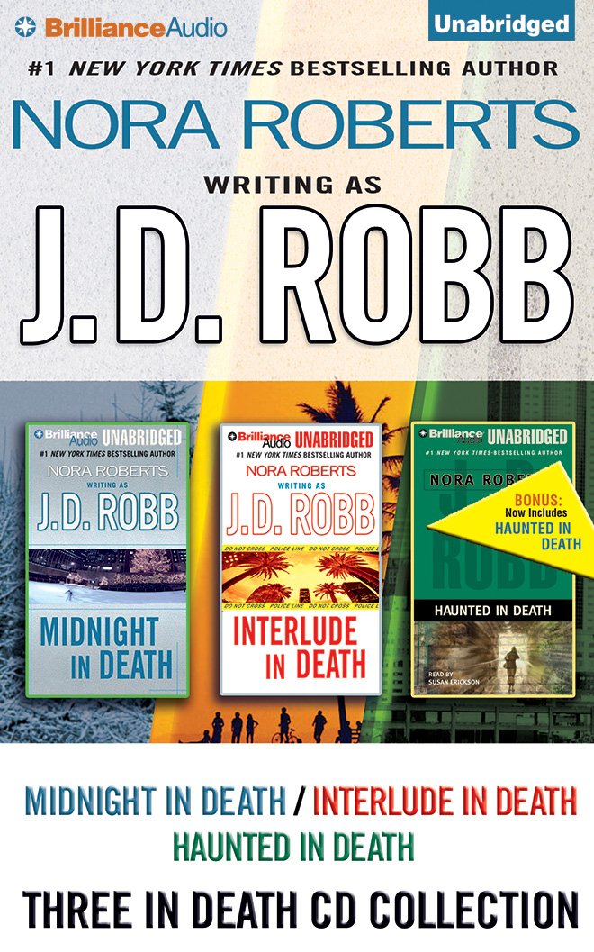 J.D. Robb in Death Collection: Midnight in Death/Interlude in Death/Haunted in Death Contemporary literature