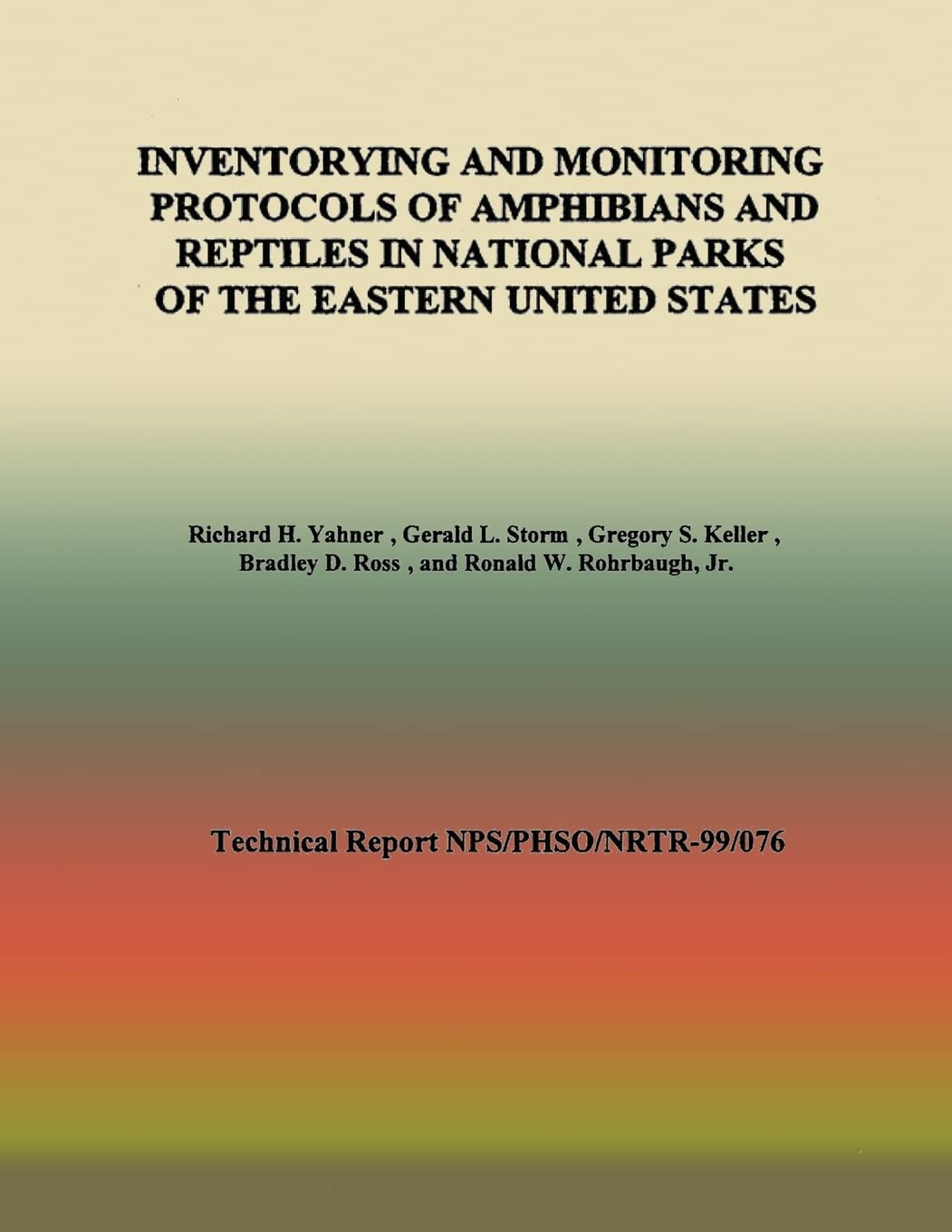 Inventorying and Monitoring Protocols of Amphibians and Reptiles in National Parks of the Eastern United States Mathematics
