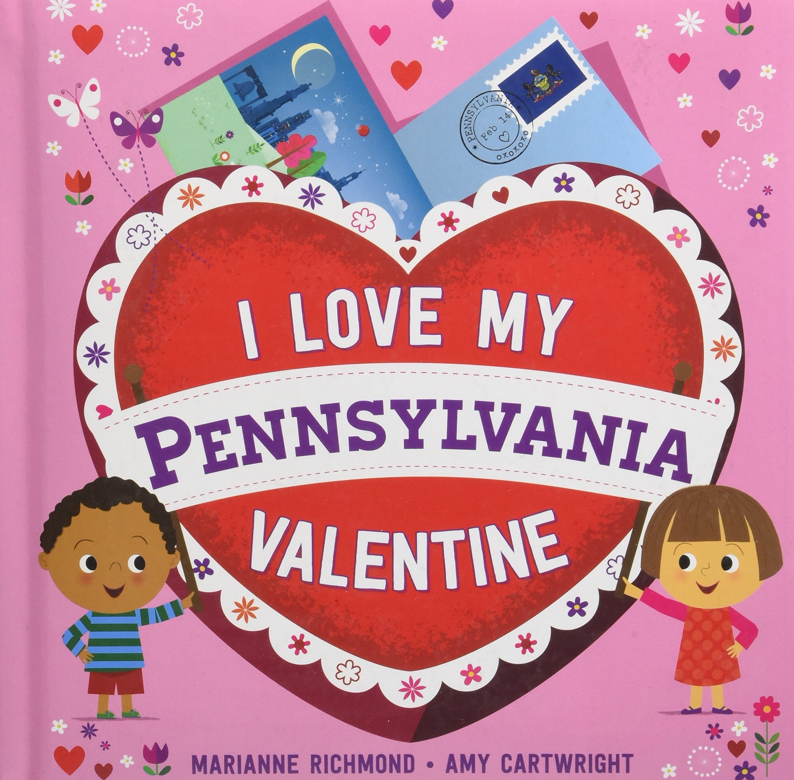 I Love My Pennsylvania Valentine book